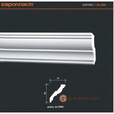 Карниз с гладким профилем Европласт 1.50.288 (K288)