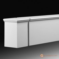 Европласт 4.33.331 ТОРЦЕВОЙ ЭЛЕМЕНТ ДЛЯ ФАСАДА