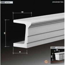 Европласт 4.34.201 АРХИТРАВЫ ДЛЯ ФАСАДА