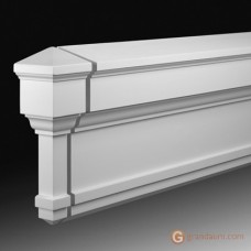 Европласт 4.81.032 ТОРЦЕВОЙ ЭЛЕМЕНТ ДЛЯ ФАСАДА