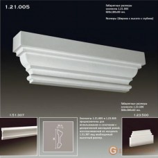 Пилястра Европласт 1.21.005 капитель