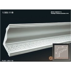 Карниз с орнаментом Европласт 1.50.118 (K-118)
