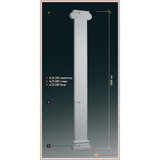 Пилястра Европласт 4.22.301 ствол