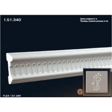 Молдинг гибкий Европласт FLEX 1.51.340 (М-340)