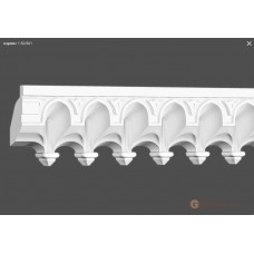 Карниз с орнаментом Европласт 1.50.501