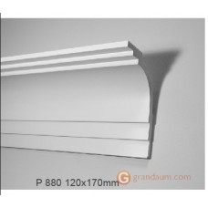 Карниз с гладким профилем Gaudi decor P 880 (2,00м)