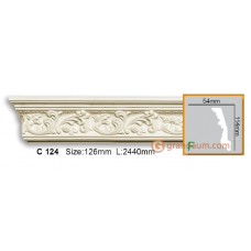 Карниз гибкий Gaudi decor C124 (2,00м) Flexi