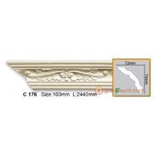 Карниз гибкий Gaudi decor C176 (2,00м) Flexi