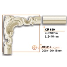 Угловые элементы и вставки Gaudi Decor CF612