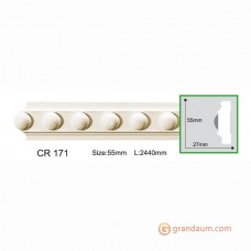 Молдинг с орнаментом Gaudi Decor CR171