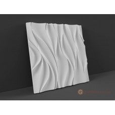 3D панели из гипса Огонек