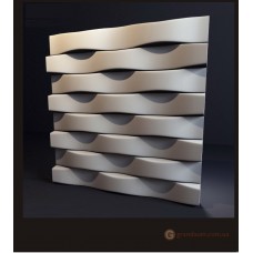3D панели из гипса Прага