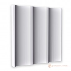 3D панель из гипса "Flute 1" 250х1000 мм