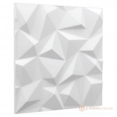 3D панель из гипса "КРИСТАЛ" 600х600 мм