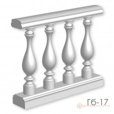 Балюстрада из гипса Гб-17 h835 мм