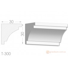 Карниз, молдинг из гипса т-300