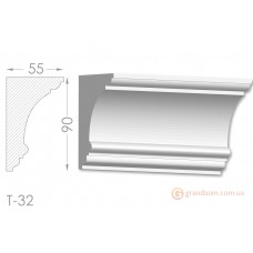 Карниз, молдинг из гипса т-32
