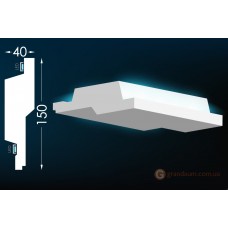 Карниз гипсовый для скрытого освещения ТС-49