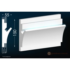 Карниз гипсовый для скрытого освещения ТС-12