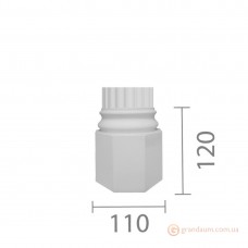 База для гипсовой колонны б-2 (1/2)