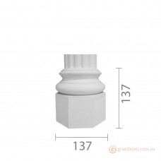 База для гипсовой колонны б-3 (1/2)