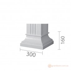База для гипсовой колонны б-12 (квадрат)