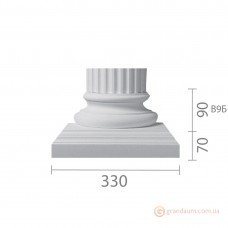 База для гипсовой колонны б-9 (1/2)