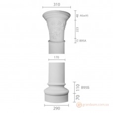 Колонна из гипса ка-95 (1/2)