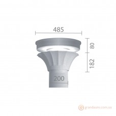 Капитель из гипса кп-39 (энтазис)