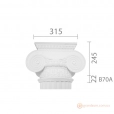 Капитель из гипса кп-70 (1/2)