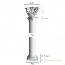 Колонна из гипса ка-102 (1/2)