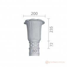 Капитель из гипса кп-73 (коническая)