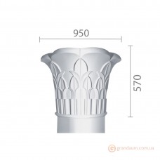 Капитель из гипса кп-55