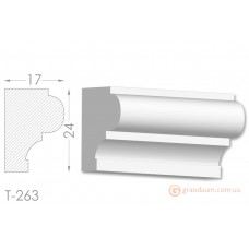 Тяга, гипсовый молдинг т-263