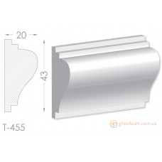 Тяга, гипсовый молдинг т-455