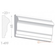 Тяга, гипсовый молдинг т-499