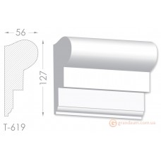 Тяга, гипсовый молдинг т-619