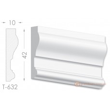 Тяга, гипсовый молдинг т-632