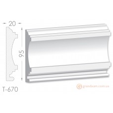 Тяга, гипсовый молдинг т-670