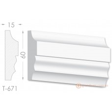 Тяга, гипсовый молдинг т-671