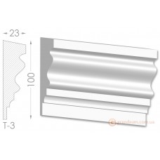 Тяга, гипсовый молдинг т-3