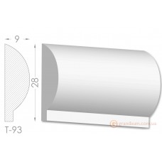 Тяга, гипсовый молдинг т-93