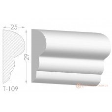 Тяга, гипсовый молдинг т-109