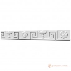 Фриз орнамент из гипса Ф-31 h88 мм