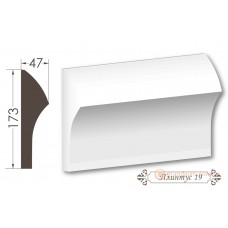 Напольный плинтус из гипса 19