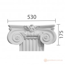 Капитель пилястры из гипса кп-44