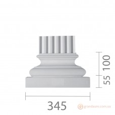 База пилястры из гипса б-30