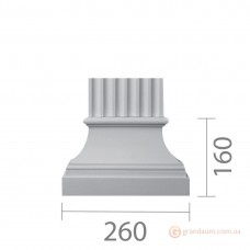 База пилястры из гипса б-26
