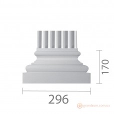 База пилястры из гипса б-6