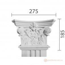 Капитель пилястры из гипса кп-62
